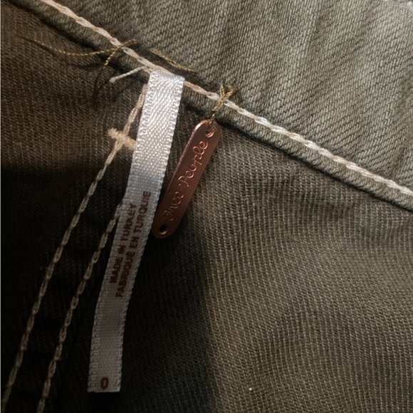 Free People Olive Mini Skirt - Picture 2 of 3